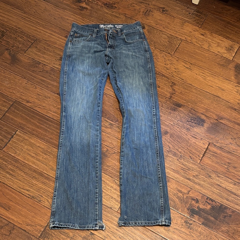 Wrangler Men's Relaxed Blue Jeans